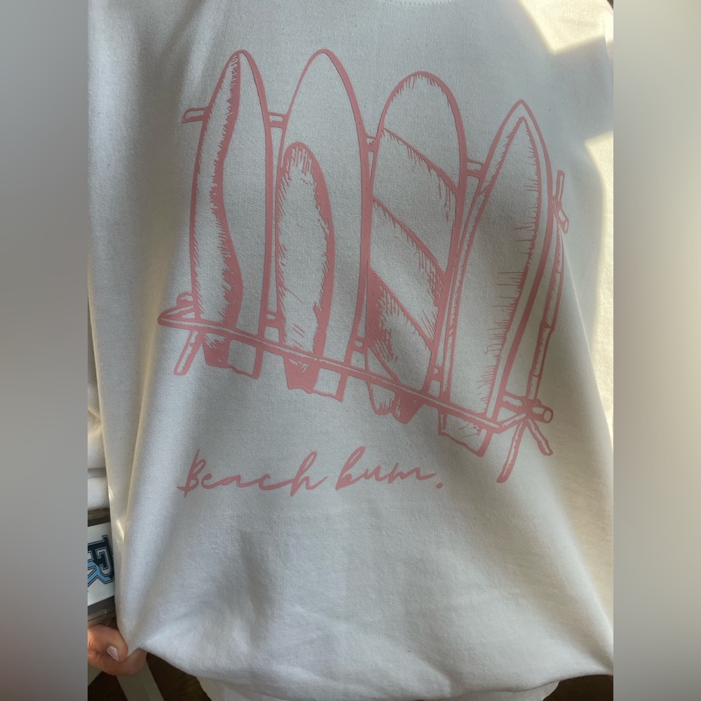 Beach Bum crewneck sweatshirt